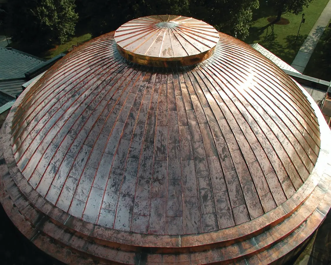Craftsman Roofing crew installing a new roof in Downtown Nashua